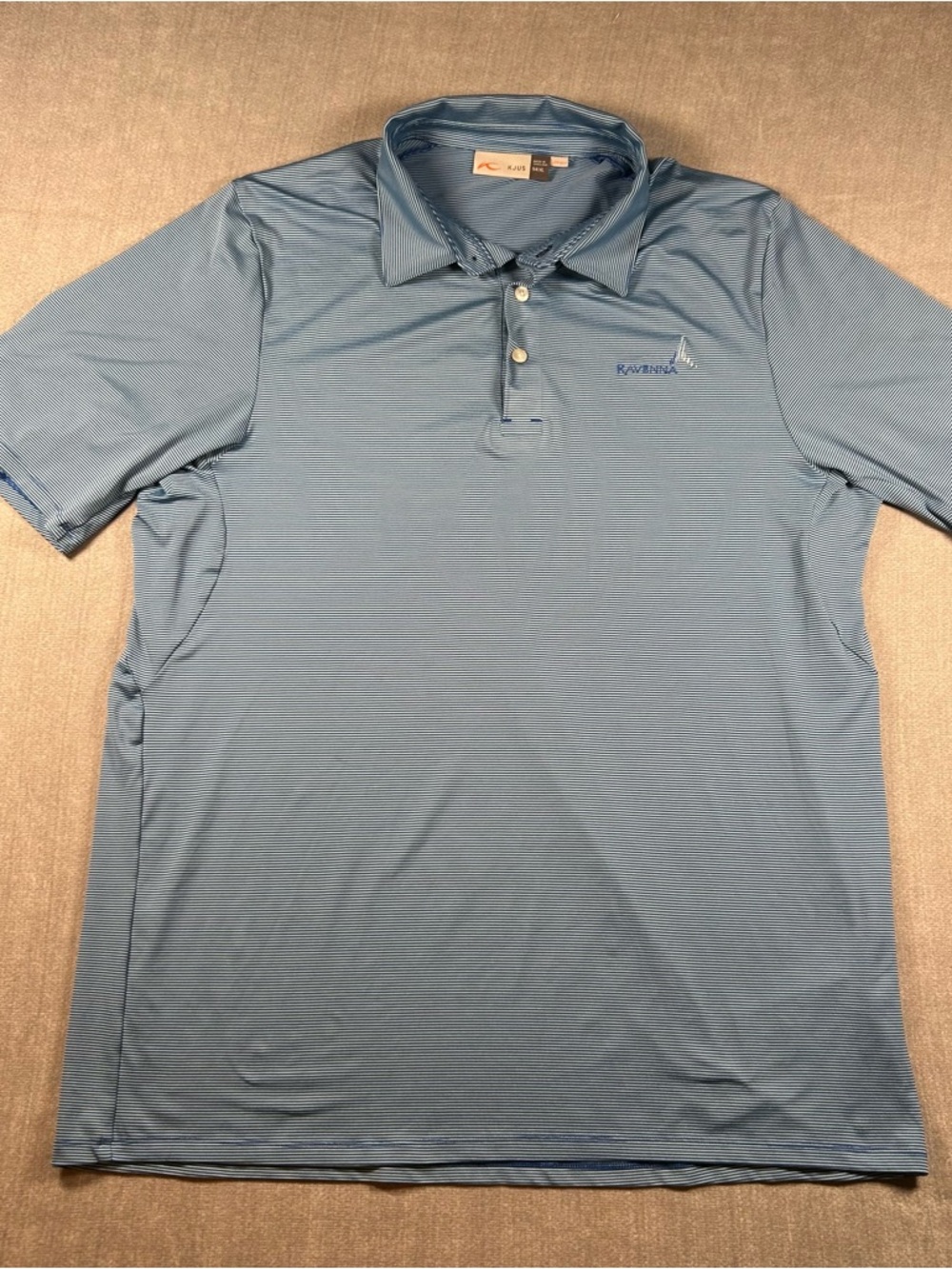 KJUS Light Blue Performance Polo Shirt size XL